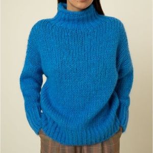 FRNCH  Noah Mohair mix in Jumper Blue